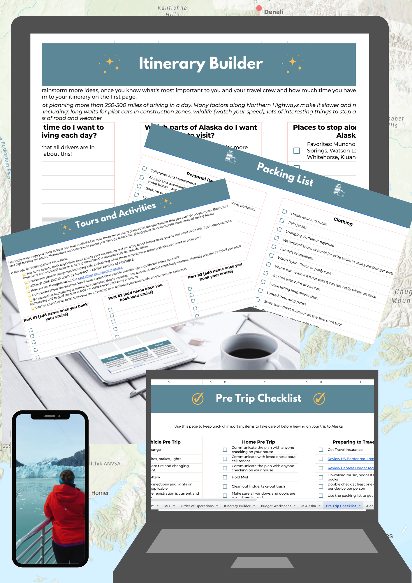 Alaska Adventure Travel Planner and Workbook