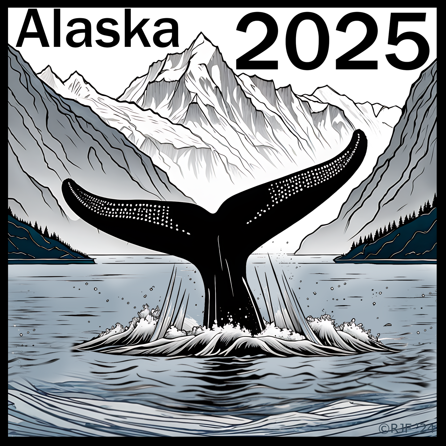 Alaska 2025 Sticker