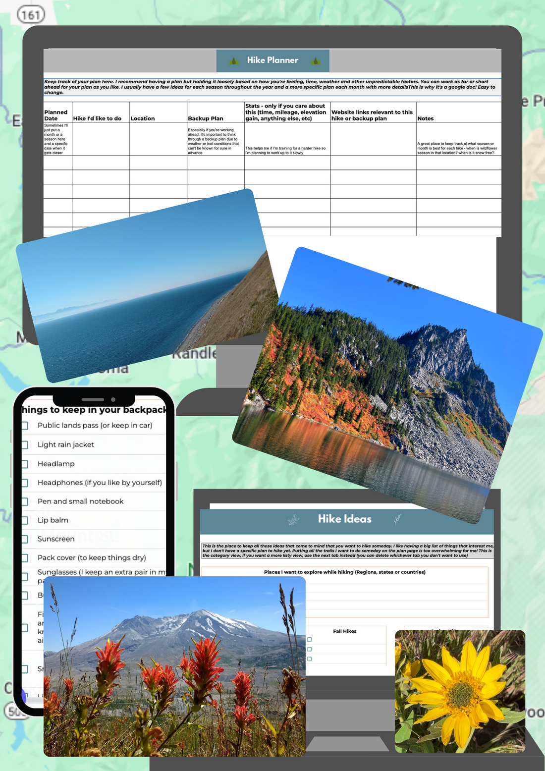 Hike Planner - Get Outside More! – Top Left Adventures