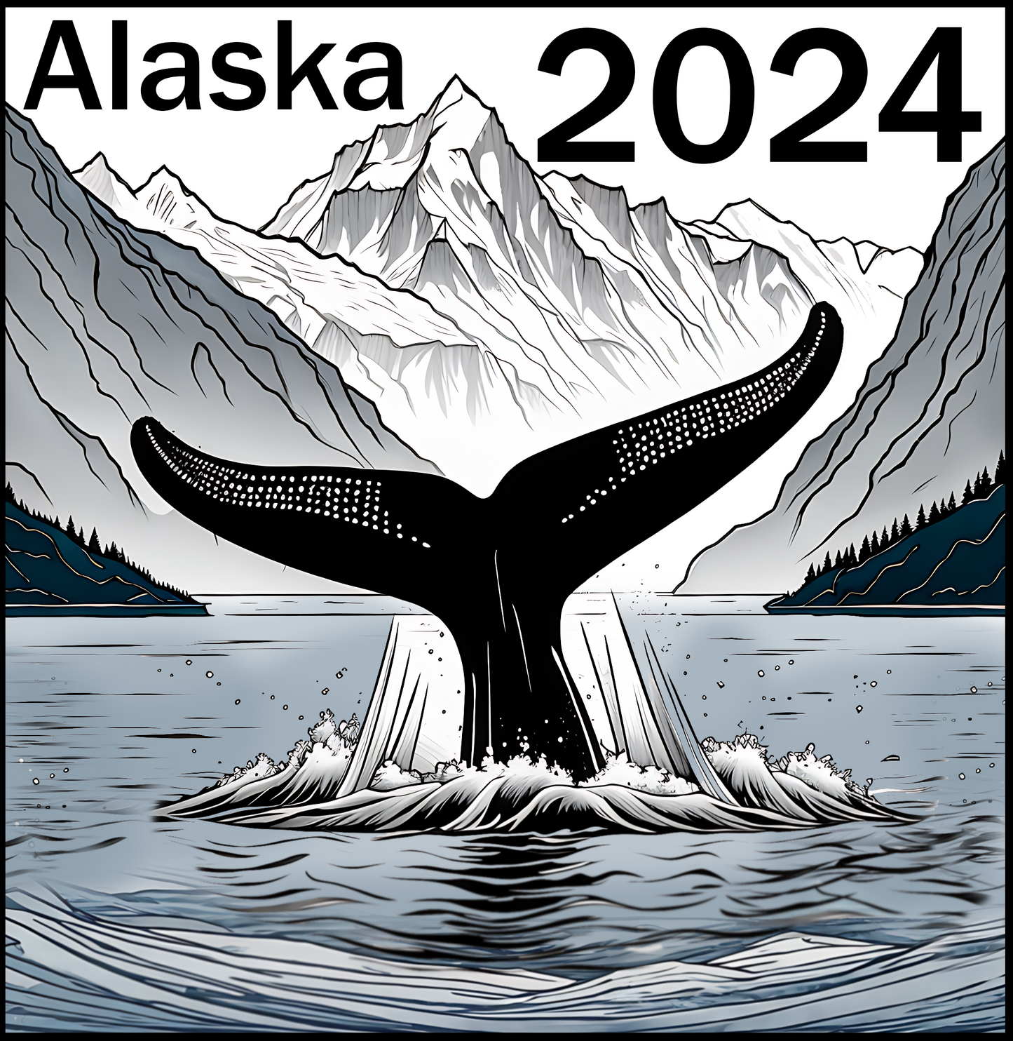 Alaska 2024 Sticker